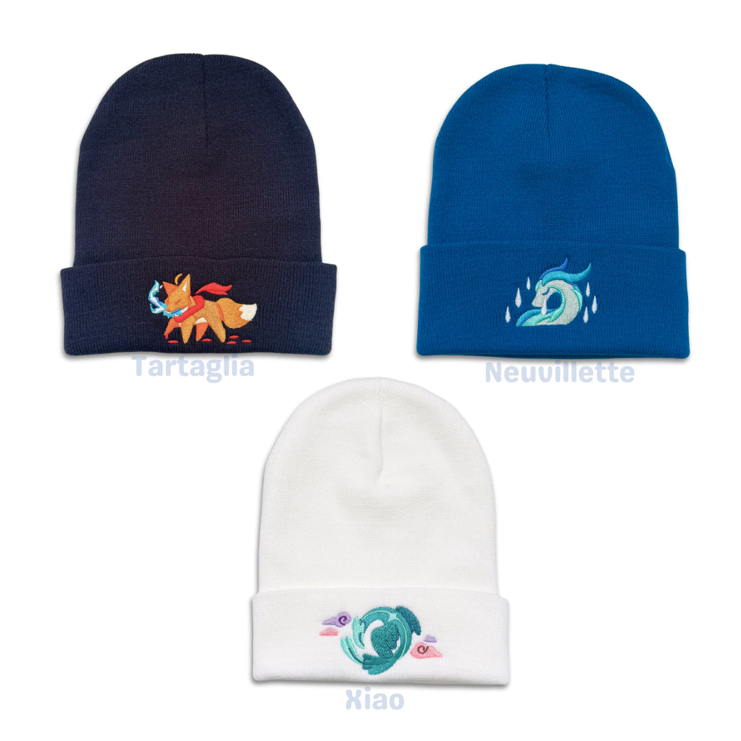 Genshin Impact Animal Beanies